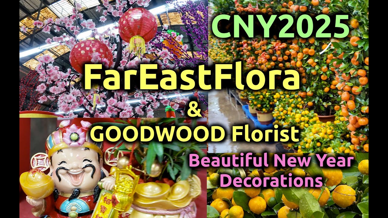 CNY2025 Far East Flora & GoodWood Florist Singapore[To See][4K]
