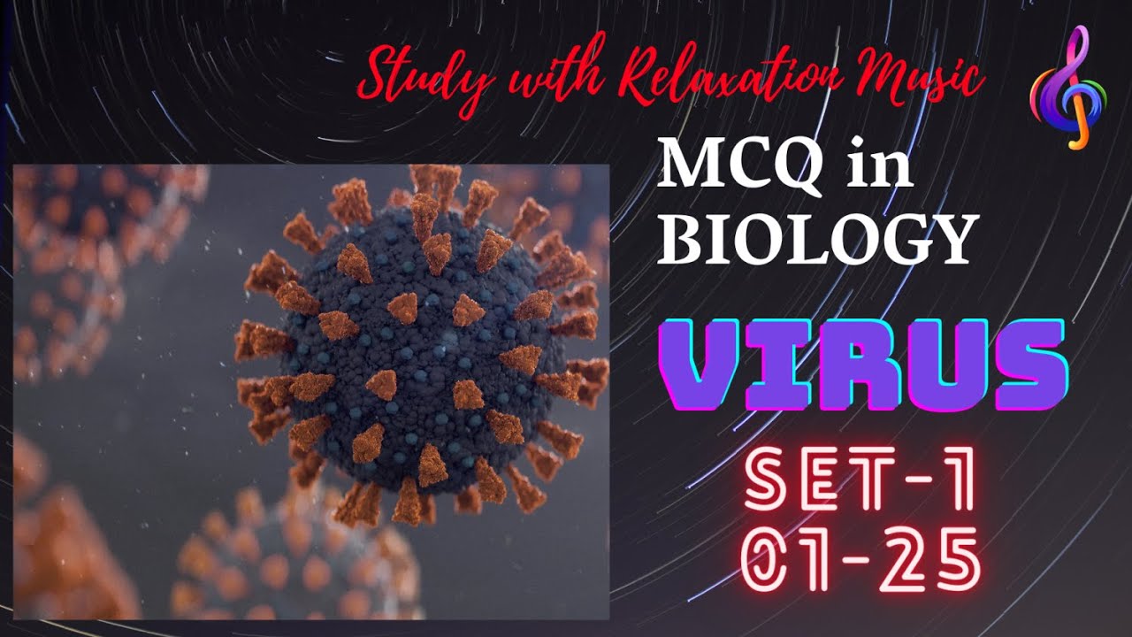 MCQ in Virus SET1 (0125) Objective Biology YouTube