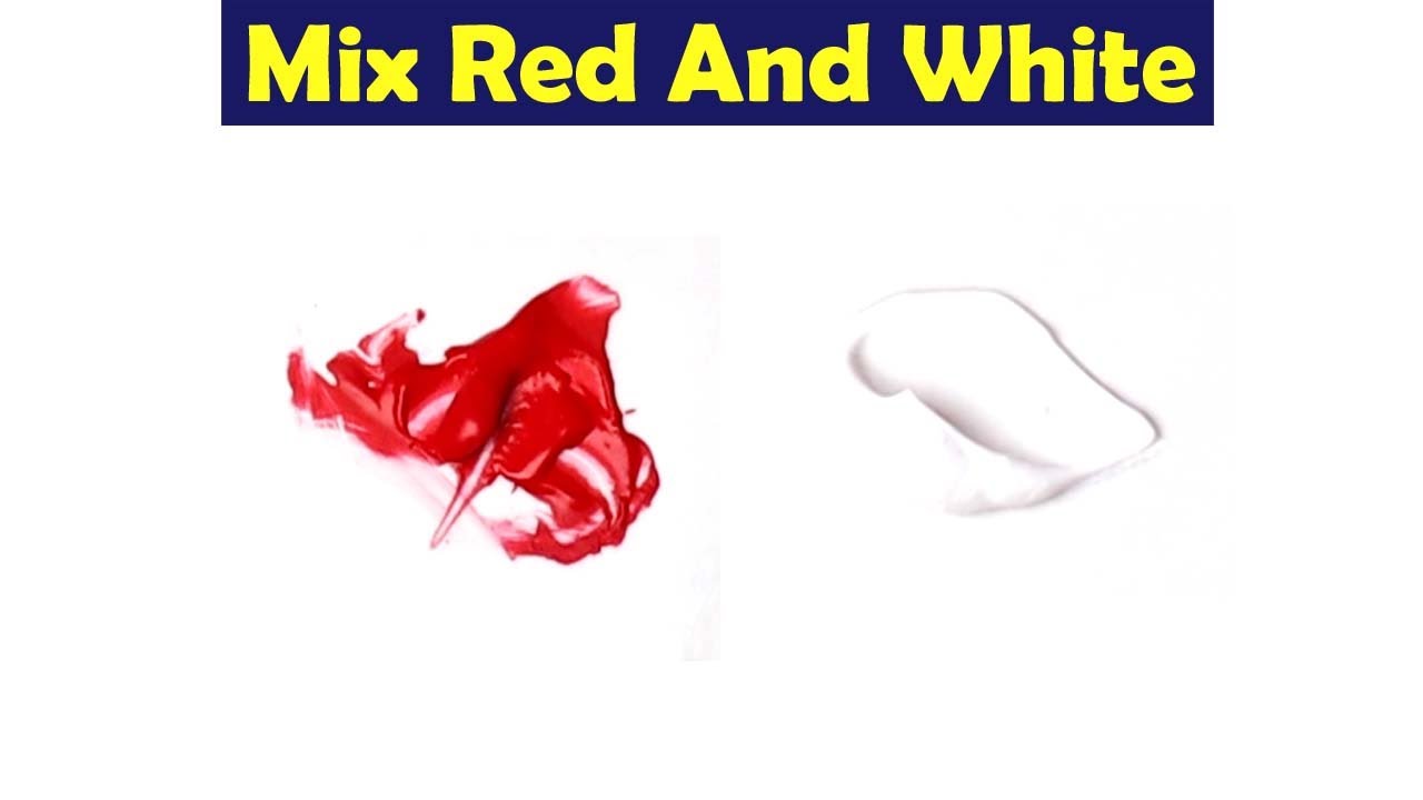 What Color Do Red and White Make When Mixed? - Color Meanings