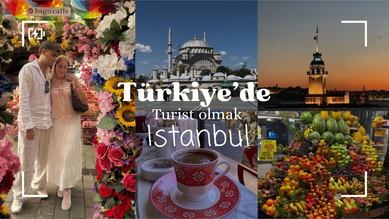 Türkiye’de Turist Olmak | Amerikalı Kız Arkadaşımla İstanbul Vlog | Amerikalı TBE