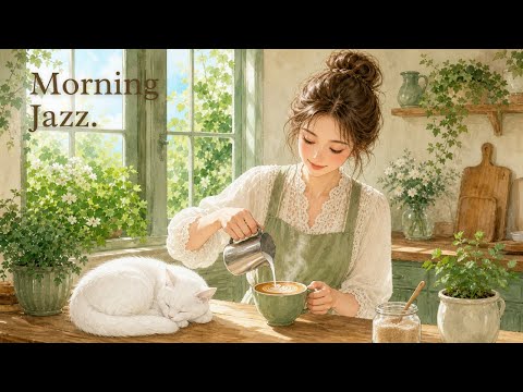 [PLAYLIST] Soft Swing Jazz Morning ☕️ | In the Mood for a Latte? A Sweet Slow Morning