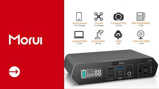 Morui MC100M Portable Power Station 100W 148Wh/40000mAh