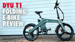 DYU T1 - Foldable e-Bike - Review and Ride