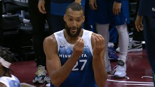 Rudy Gobert Makes Money Sign To Scott Foster And Gets Tech Late In Game Vs Cavs 