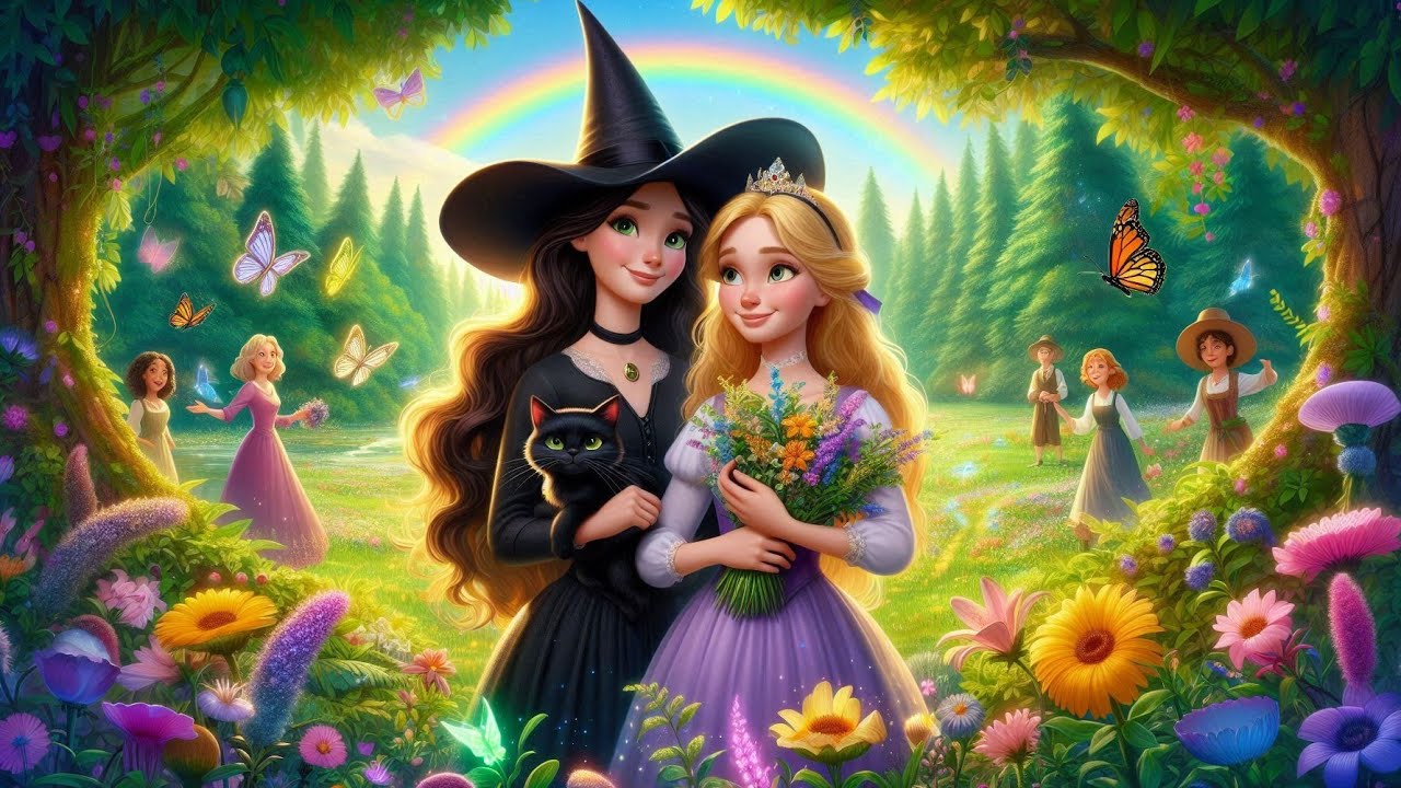 The Witch And The Brave Princess | Bedtime Stories For Kids In English ...