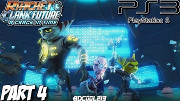 Ratchet & Clank Future: A Crack in Time Gameplay Walkthrough Part 4 - Axiom City - PS3 Lets Play