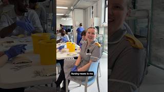 Our student nurses share what nursing means to them 🩺💙