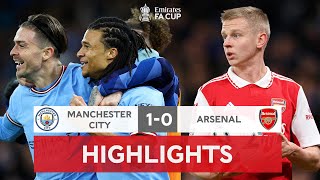 Manchester City 1-0 Arsenal | Emirates FA Cup 2022-23