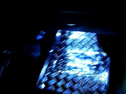 Подсветка ног пежо 407
