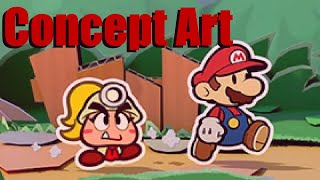All Concept Art Paper Mario Thousand Year Door (Switch)