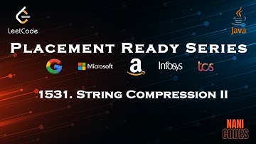 String Compression-II || Leetcode - 1531 || Java || #DLC