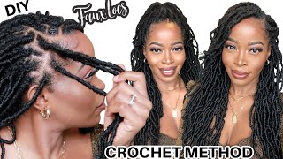 Crochet Faux Locs are the BEST! No Wrapping, No Rubber bands| Natural Born Locs ft. Janet Collection screenshot 3