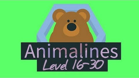 Animalines Walkthrough Level 16-30（Html5 ）