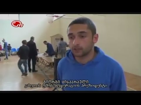 დედოფლისწყაროს II ღია ჩემპიონატი უშუ-სანდაში. TV ობიექტივზე