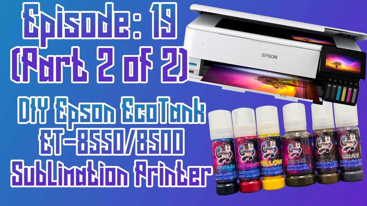 How and When to Refill Epson EcoTank with Sublimation Ink {Complete and  EASY Guide} 