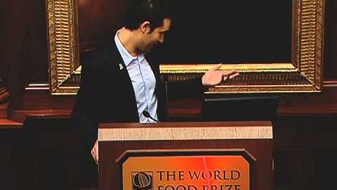 Dr. Bram Govaerts 2014 WFP Norman Borlaug Field Award Ceremony