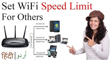 How To Set WiFi Speed Limit For Others
