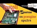 Install pfsense on a pcengine apu2c4