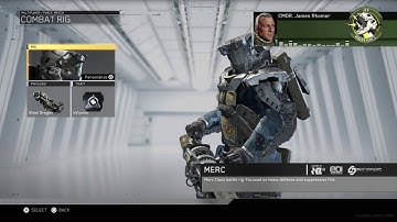 INFINITE WARFARE BETA MENU RUNDOWN (PERKS, RIGS, WEAPONS, SALVAGE)