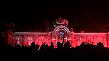 History museum of Sofia - 3D mapping and fireworks light show