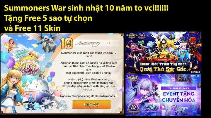 Summoners war lỗi kết nối chỉnh giờ tự động năm 2024