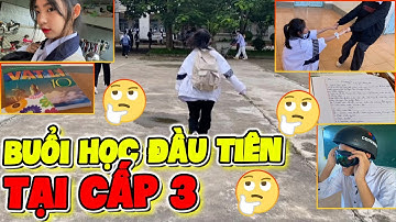 [ Vlog] Buổi Đầu Tiên Đi Học Tại Cấp 3 của NhungDayy như nào ?????