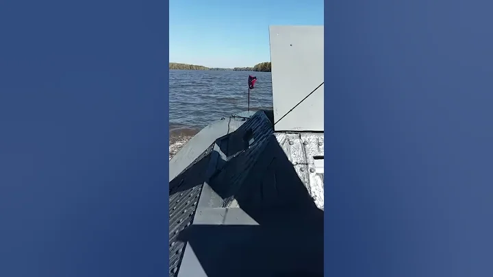 CSS Ram Albemarle going downriver to Columbia NC for the Scupernong River Festival. Oct 2018