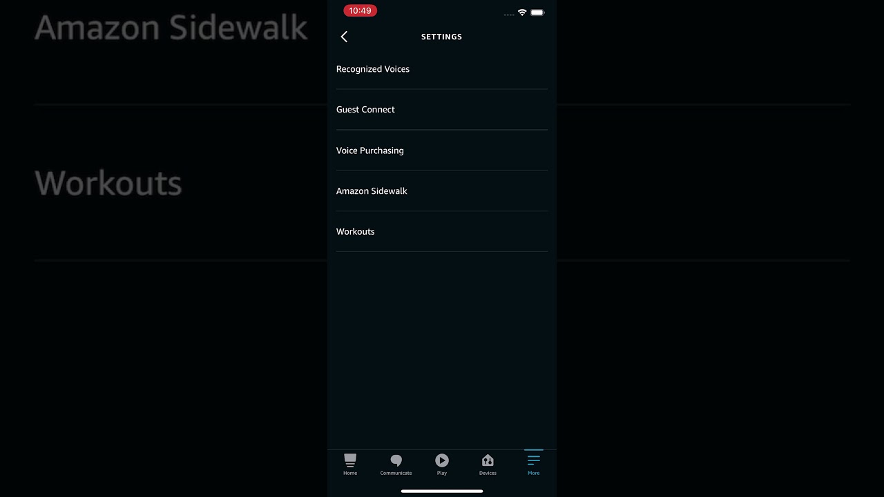 How to disable Amazon Alexa Sidewalk feature