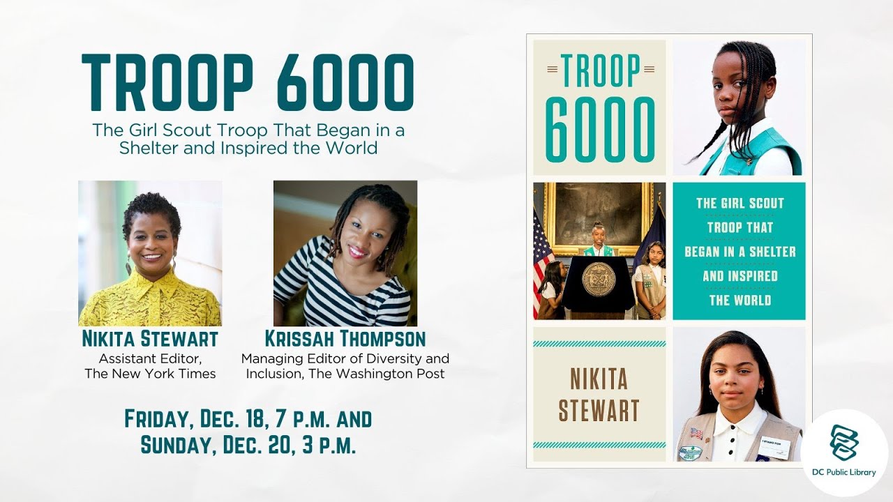 MLK Library Author Talk: Troop 6000 with Nikita Stewart of The New York Times