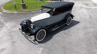 1925 Buick 25S Standard Six Sport Touring Highlights