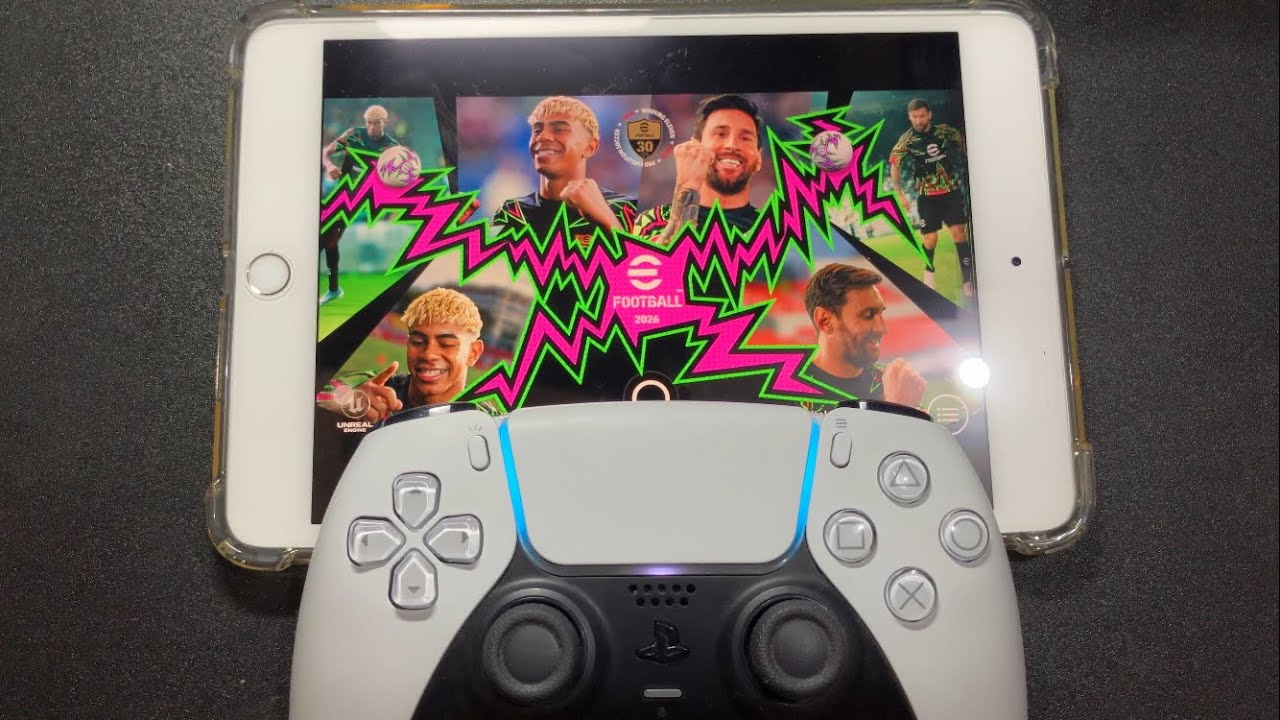 How to Connect a PS5 Controller to iPad and Play eFootball!