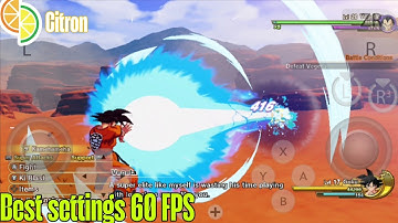 Dragon Ball kakarot gameplay on Citron Emulator | Citron Emulator | Best settings