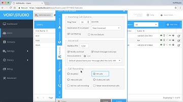 Call recording on VoIPstudio