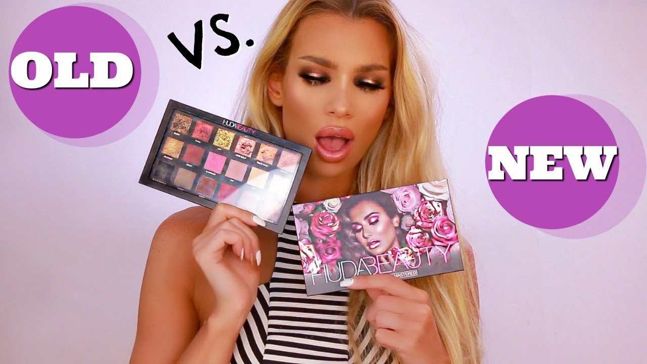 HUDA BEAUTY ROSE GOLD REMASTERED PALETTE REVIEW & TUTORIAL