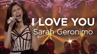 [FOCUS] Sarah Geronimo - I Love You (60fps)