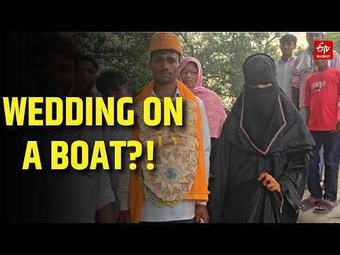 No Cars, No Roads! This Bihar Groom Used a Boat for His Baraat!