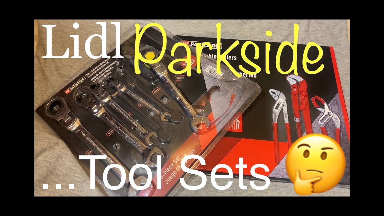 Lidl Parkside Tool Sets Review, Swivel Ratchet Wrench And Pipe Set - YouTube