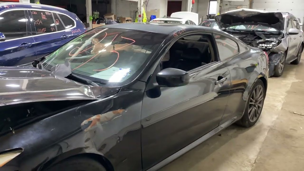 Parting out a 2008 Infiniti G37 parts car - 250213 - Tom's Foreign Auto Parts