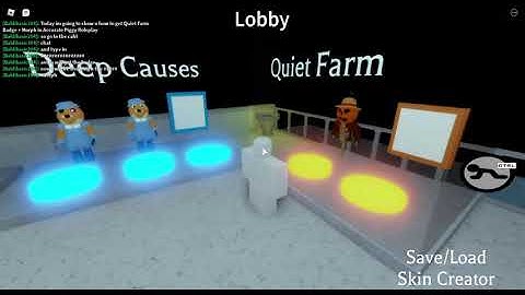 How to get "Quiet Farm" + Scarecrow morph in Accurate Piggy Roleplay