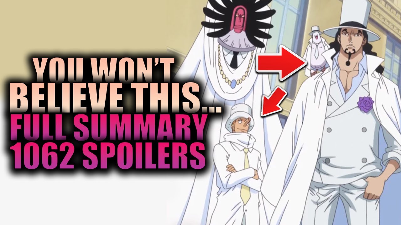 FINALLY ITS HAPPENING?!  One Piece Chapter 1062 Full Spoilers - BiliBili