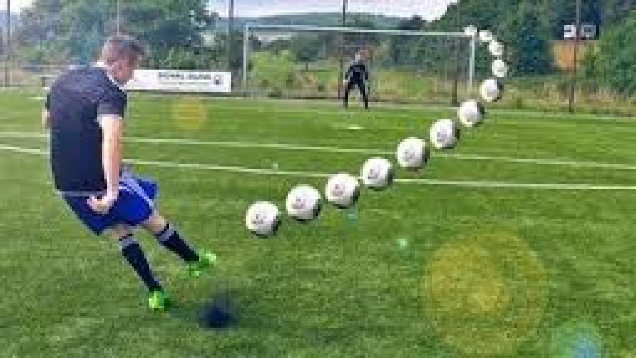 HOW TO GET CURVE ON A SOCCER BALL! - YouTube