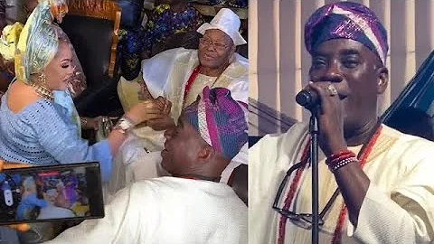 K1 DE ULTIMATE WIFE THAT LOVE SAHEED OSUPA MUSIC EMMANUELLA ROPO JOIN K1 ON STAGE TO GREET AWUJALE