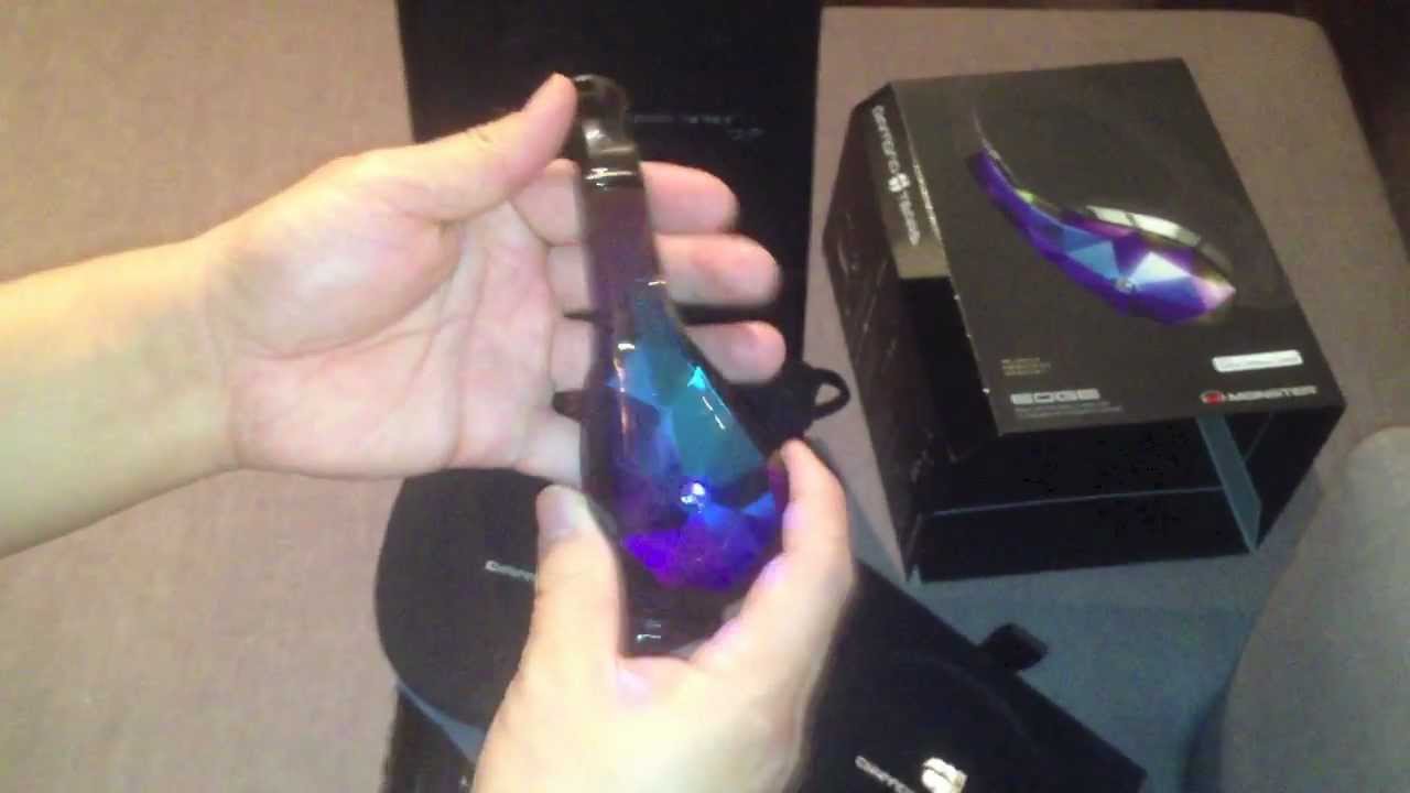 Monster JYP Diamond Tears Headphones Unboxing - YouTube