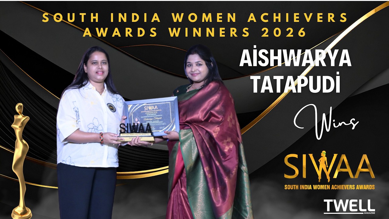 Aishwarya Tatapudi: HR Visionary Wins Outstanding Entrepreneur Award | SIWAA 2026