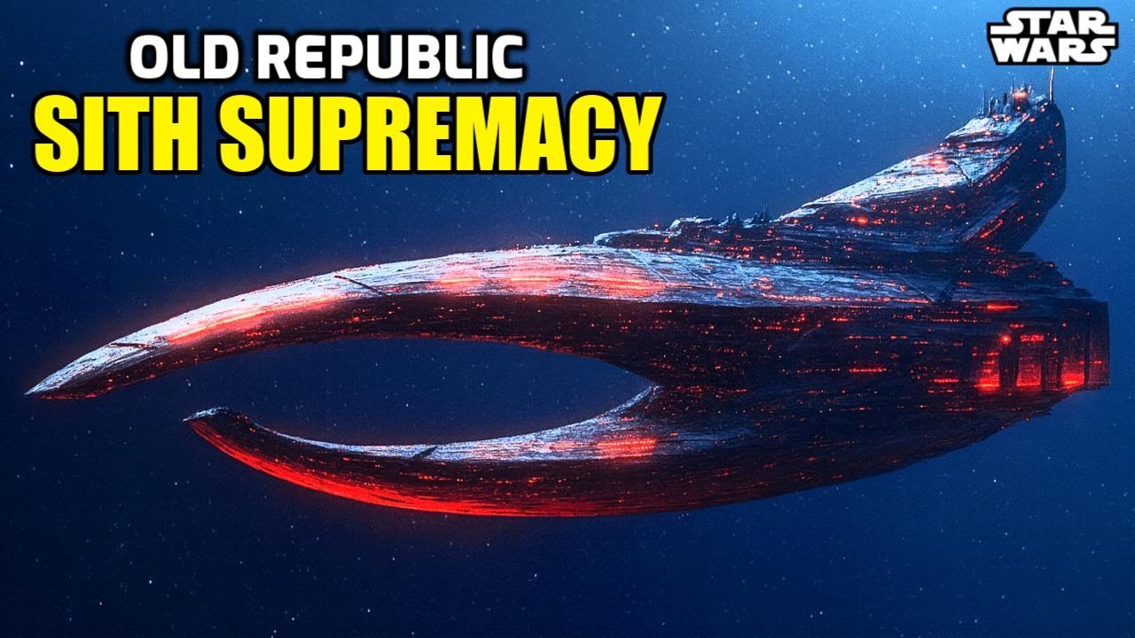 Why Ancient Dark Side Starships Made Jedi Sith Themselves 