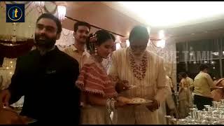 Bollywood Celebs Serving Food At Isha Ambani's Wedding...!