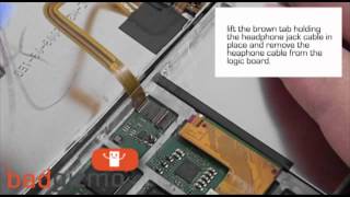 Apple iPod Classic Repair how to replace 6 Gen 160GB Headphone Jack