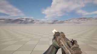 Basic assault rifle reload animation