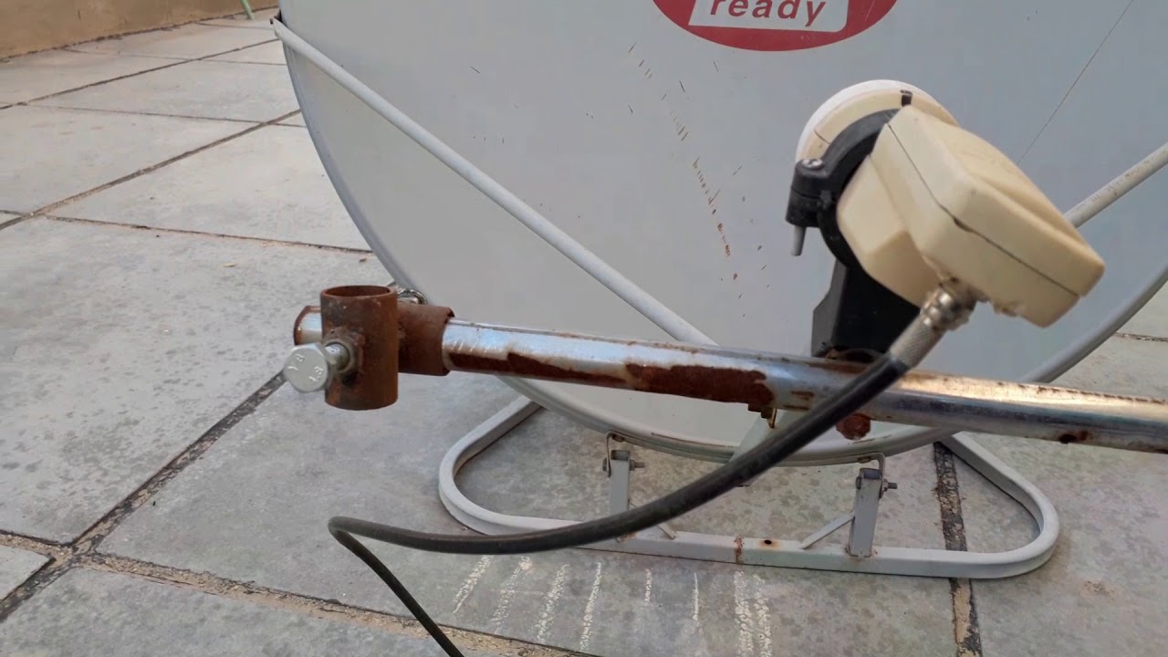 التقاط قمرين بلاقط واحد انتلسات 68° +انتلسات 70° درجه شرق بصحن متر 100 سم