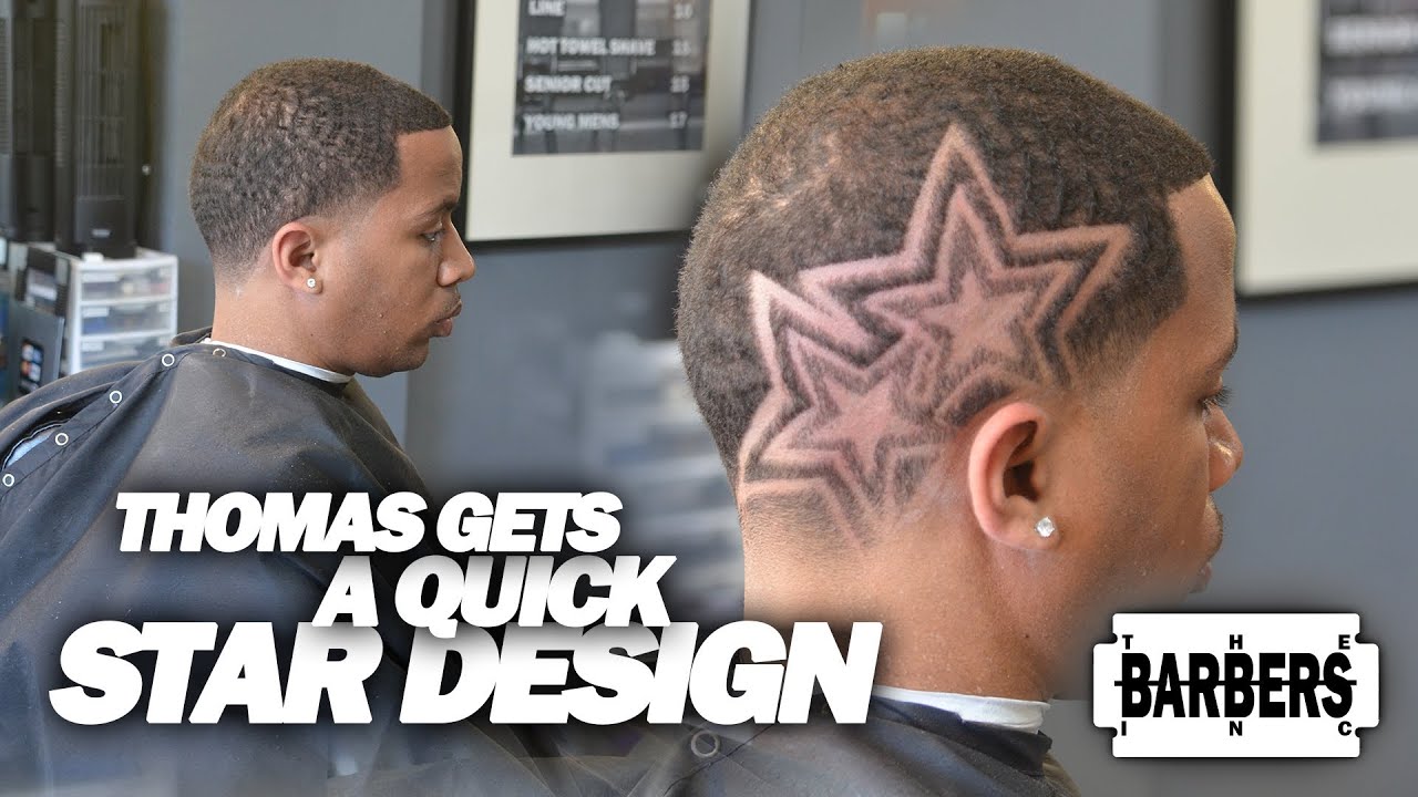 HOW TO: Easy Custom Star Design, Men's Haircut Tutorial